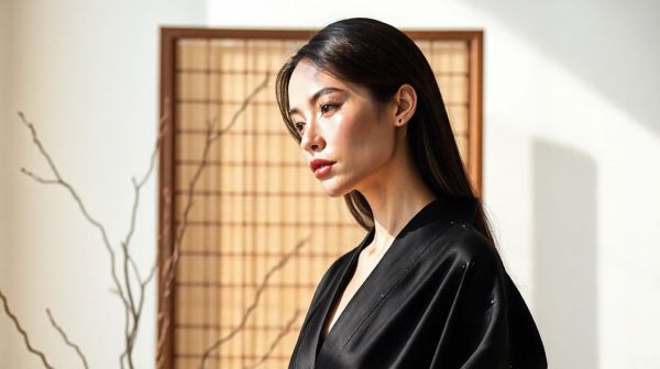 Les tendances de vestes kimono noires élégantes à adopter